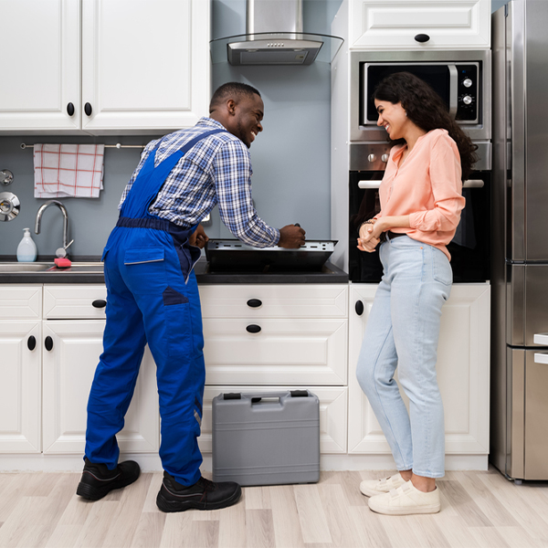 can you provide an estimate for cooktop repair before beginning any work in Woodville TX